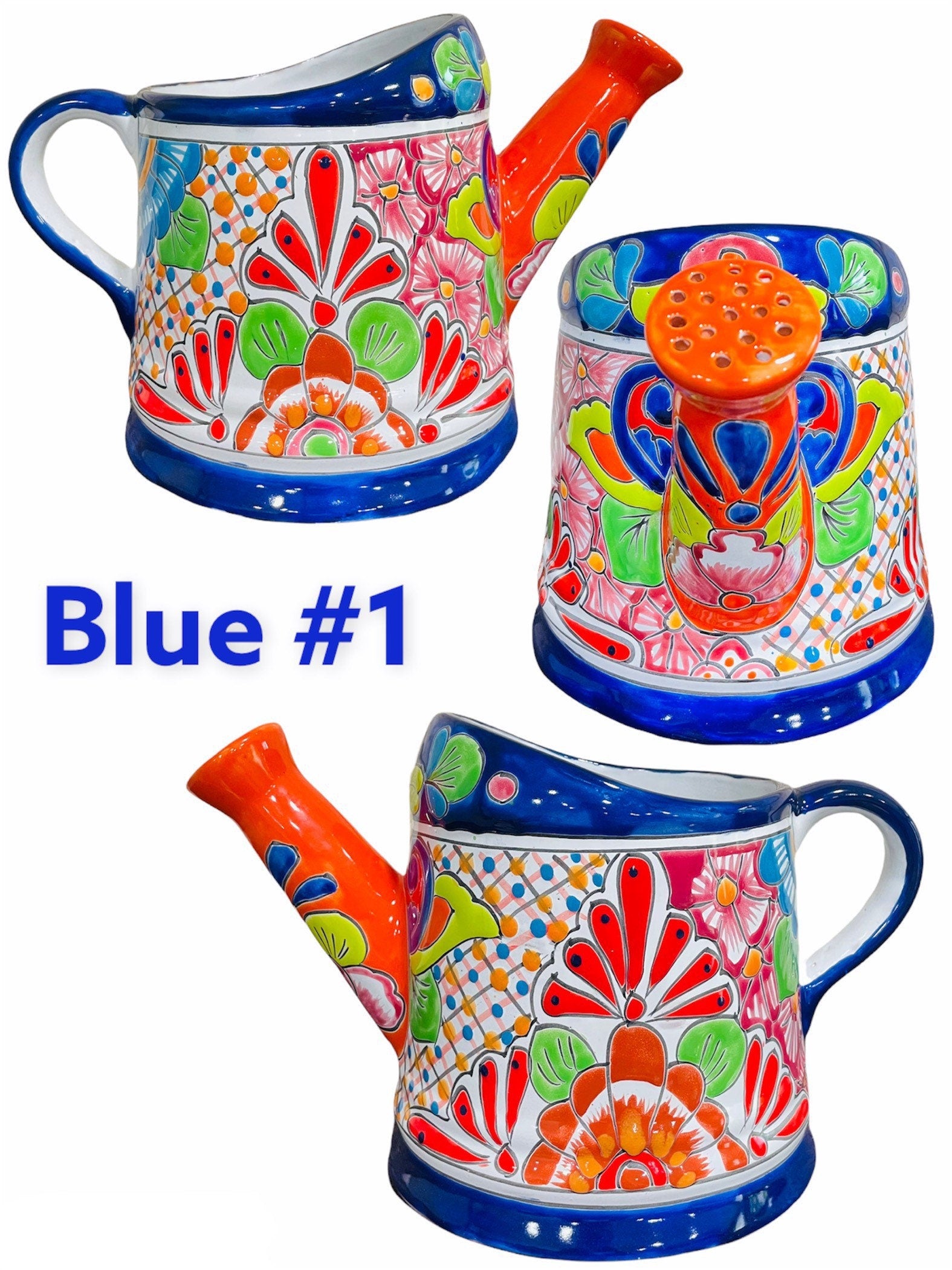 Ceramic Watering Can outlet Talavera Pottery