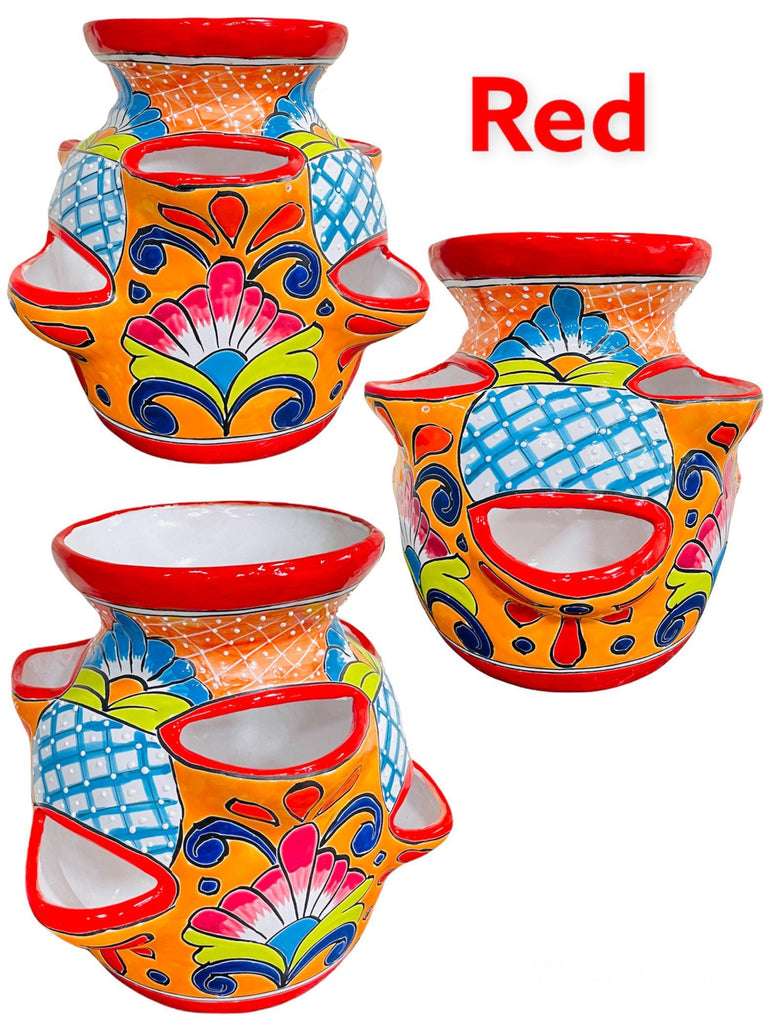 Medium Strawberry Talavera Planter