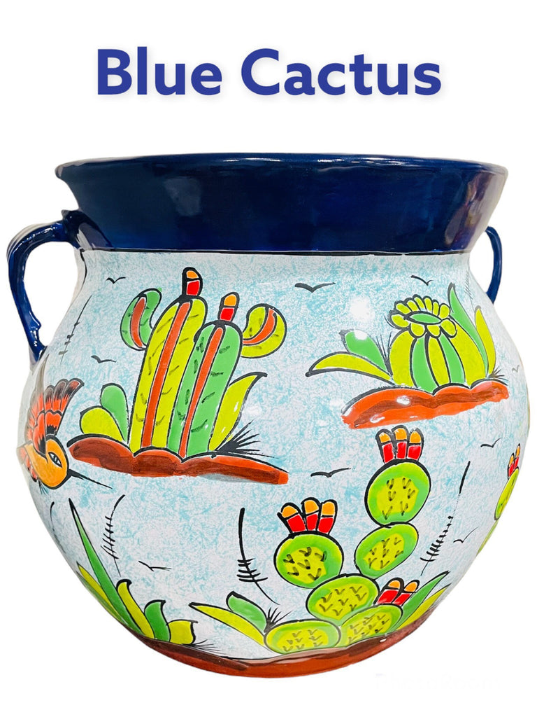 Michoacano Medium Talavera Planter