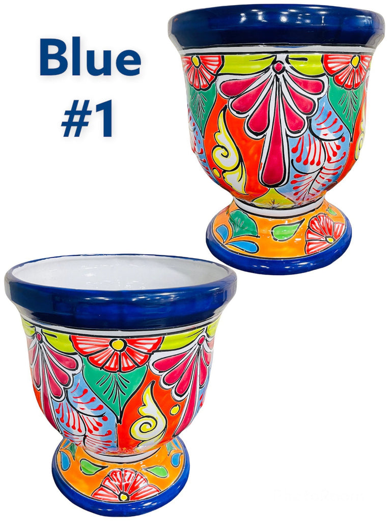 Copa Talavera Urn Planter