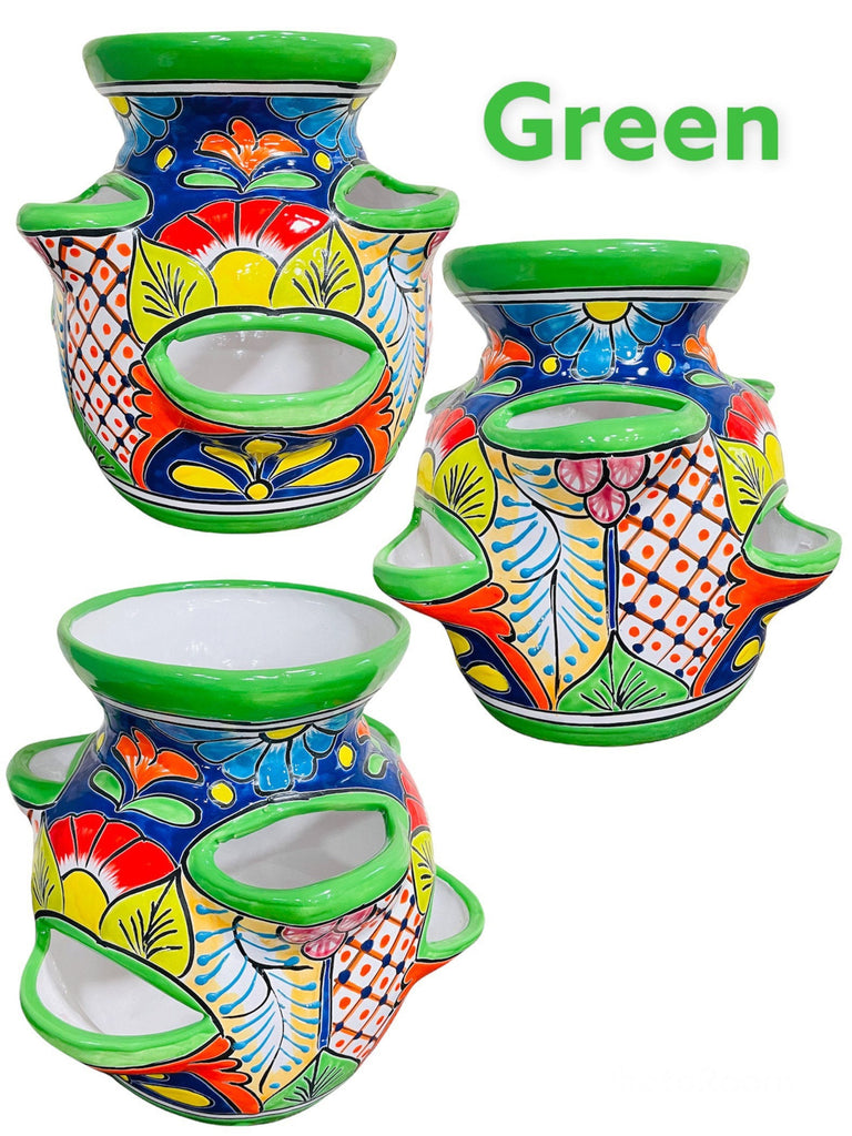 Medium Strawberry Talavera Planter