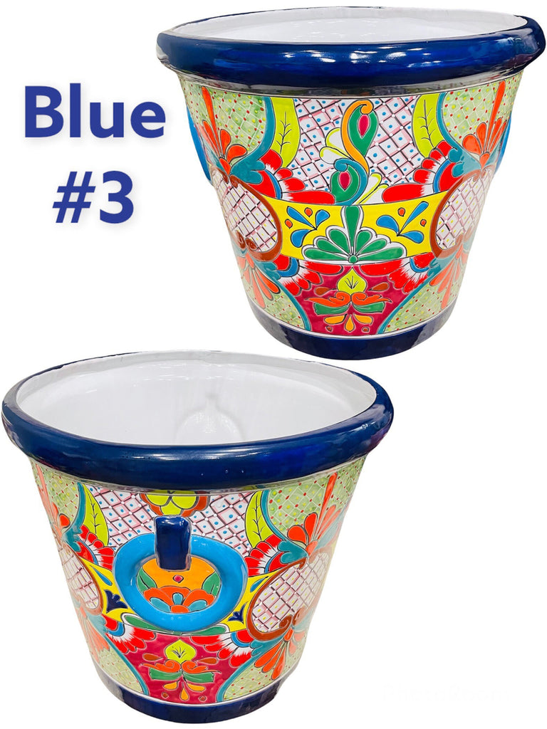 XXL Talavera Anillo Planter