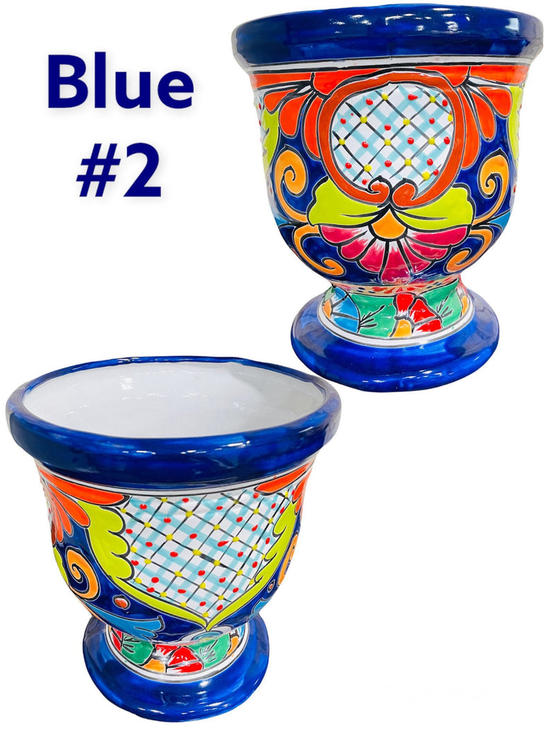 Copa Talavera Urn Planter