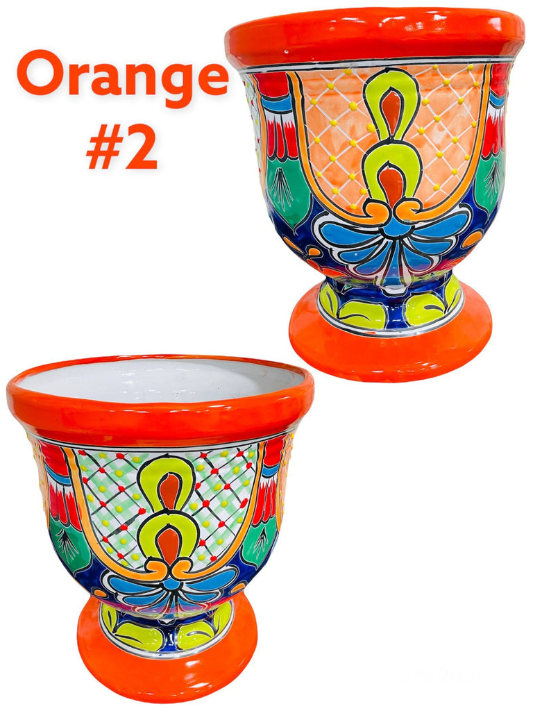 Copa Talavera Urn Planter