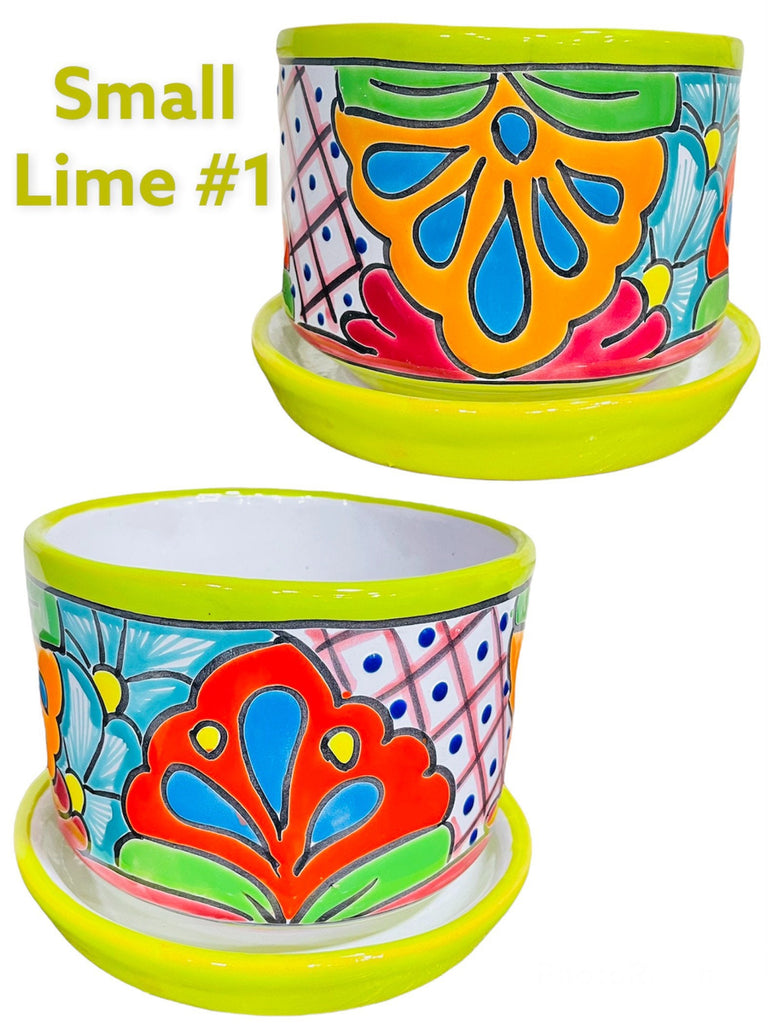 Talavera Cylindro Planter