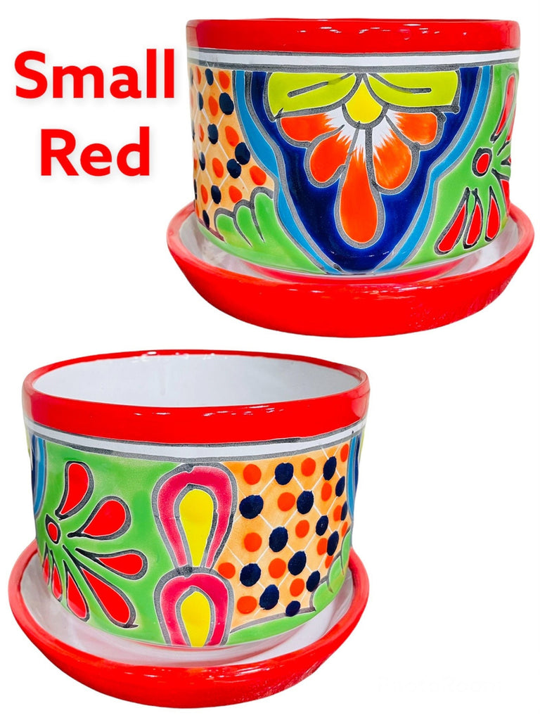 Talavera Cylindro Planter