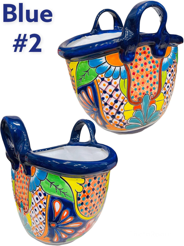 Large Bolsa Style Talavera Planter