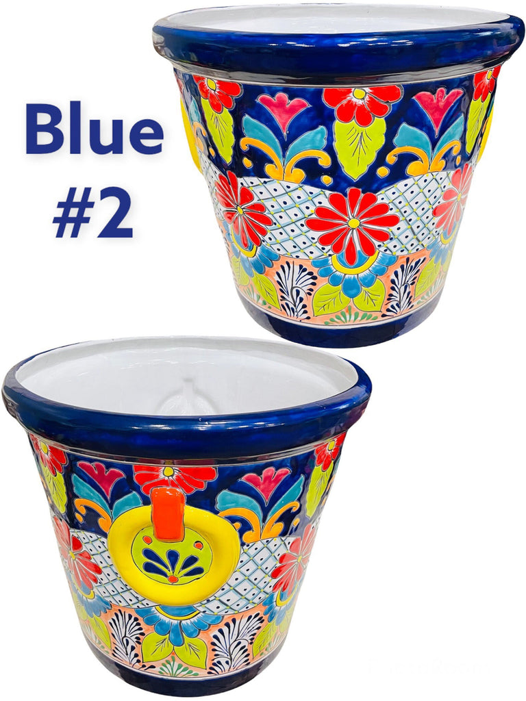 XXL Talavera Anillo Planter