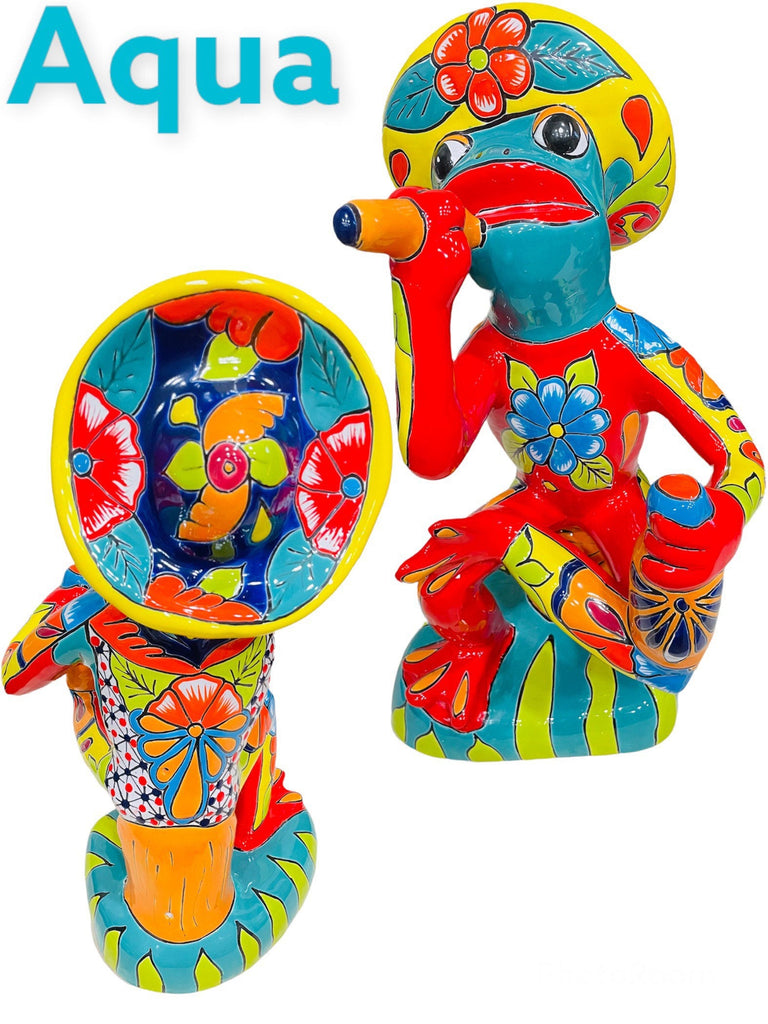 Señor Frog Party Frog Talavera Decor Mexican Art Bar Decor