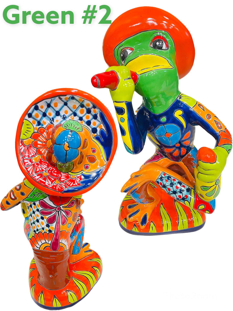 Señor Frog Party Frog Talavera Decor Mexican Art Bar Decor