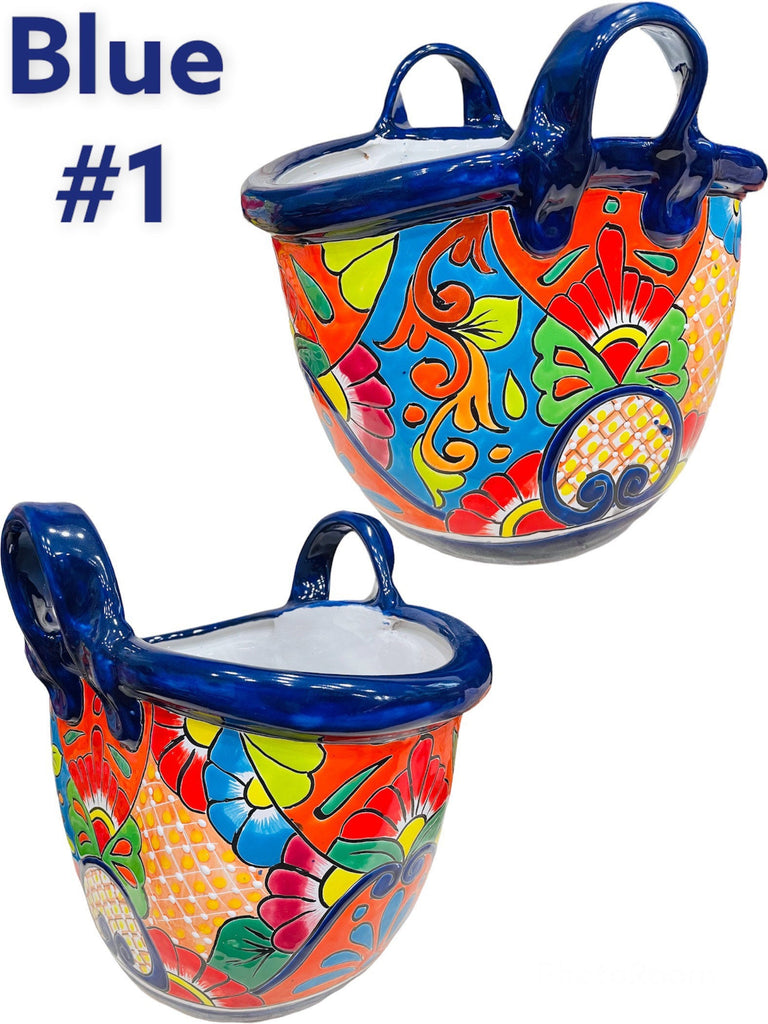 Large Bolsa Style Talavera Planter