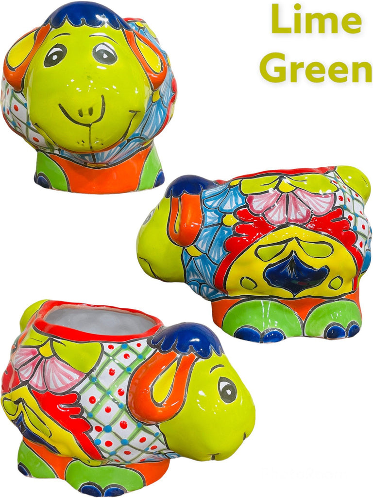 Farm Animal Sheep Talavera Planter