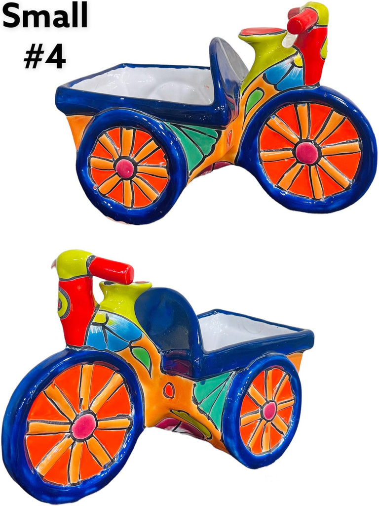 Talavera Tricycle Planter