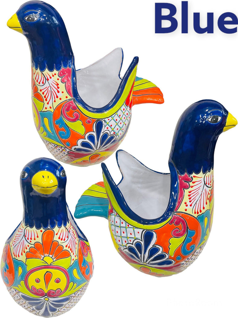 Dove Talavera Planter