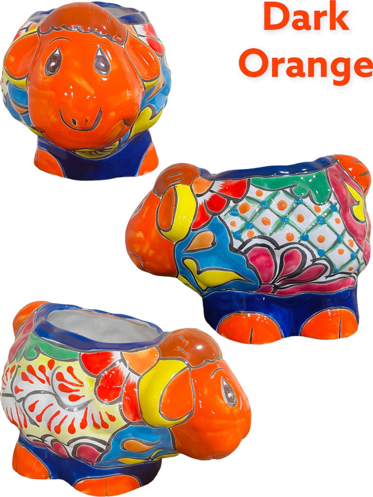 Farm Animal Sheep Talavera Planter