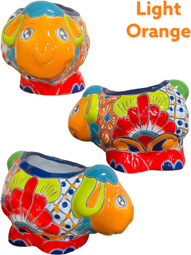 Farm Animal Sheep Talavera Planter