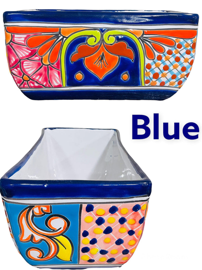 Rectangular Long Talavera Planter